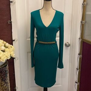 Roberto Cavalli 100% silk embellished dress, XS